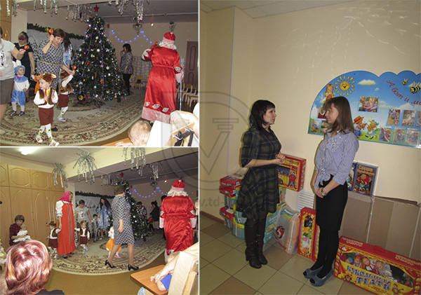 Сотрудники Торгового Дома «Вертикаль» поздравили воспитанников Дзержинского дома ребенка с Новым годом и Рождеством в Санкт-Петербурге